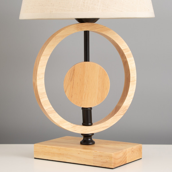 Изображение товара Прикроватная лампа Risalux Конье 10613745 (светлое дерево)