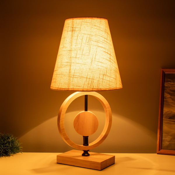 Изображение товара Прикроватная лампа Risalux Конье 10613745 (светлое дерево)