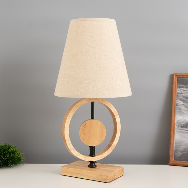 Изображение товара Прикроватная лампа Risalux Конье 10613745 (светлое дерево)