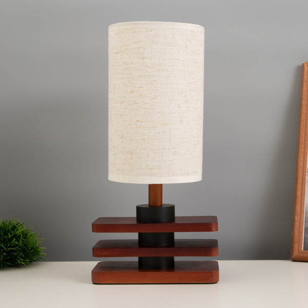 Изображение товара Прикроватная лампа Risalux Картер 10613739 (орех красный)