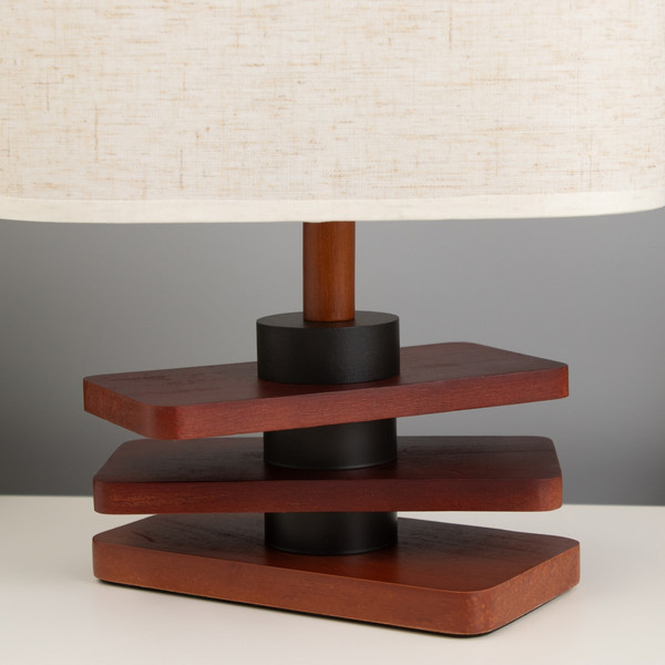 Изображение товара Прикроватная лампа Risalux Картер 10613739 (орех красный)