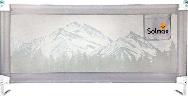 Изображение товара Ограждение для кровати Solmax&Kids TLT97198 (1.6м, серый)