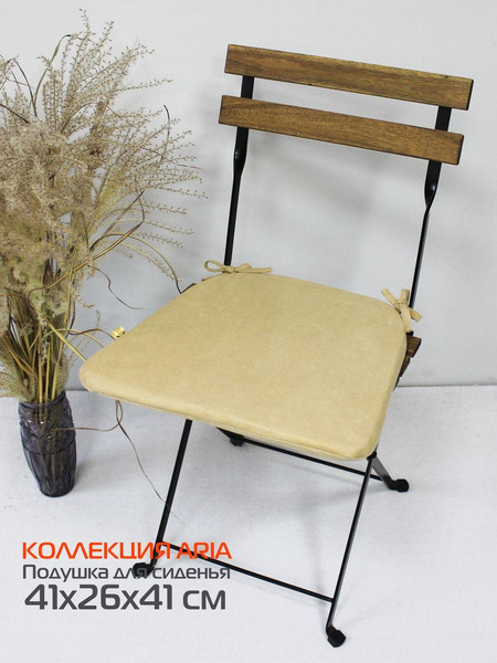 Изображение товара Подушка на стул MATEX Aria / 60-468 (бежевый)