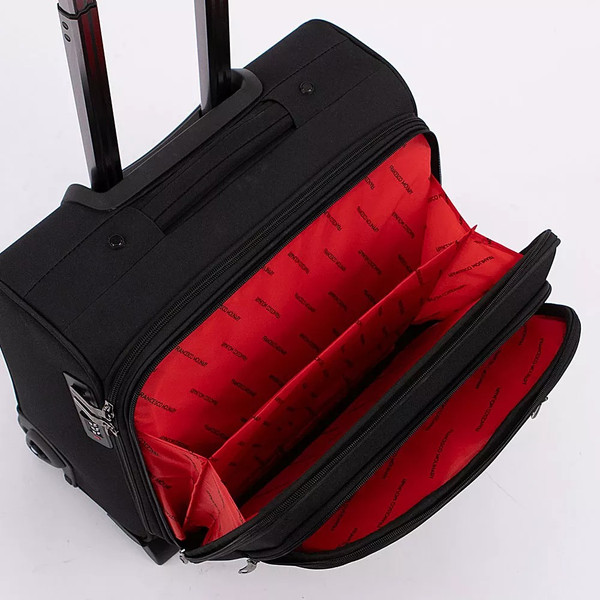 Изображение товара Чемодан на колесах Francesco Molinary 336-DL935-17BLK (черный)