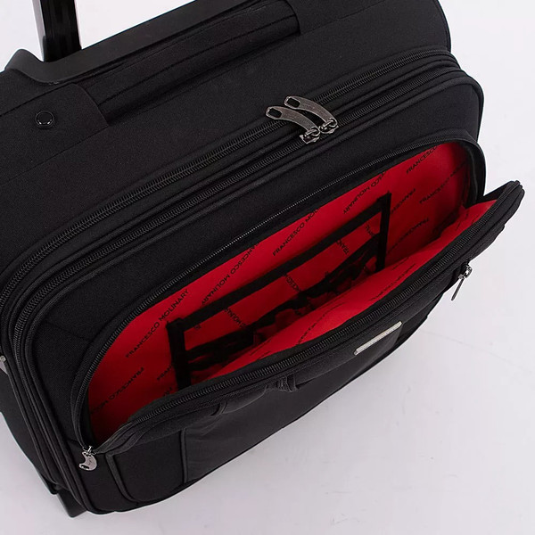 Изображение товара Чемодан на колесах Francesco Molinary 336-DL935-17BLK (черный)