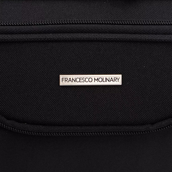 Изображение товара Чемодан на колесах Francesco Molinary 336-DL935-17BLK (черный)