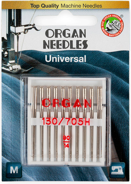 Изображение товара Набор игл для бытовой швейной машины Organ №90 (универсальные)