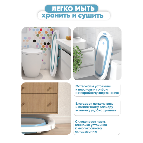 Изображение товара Ванночка детская Solmax&Kids SM90519 (синий)
