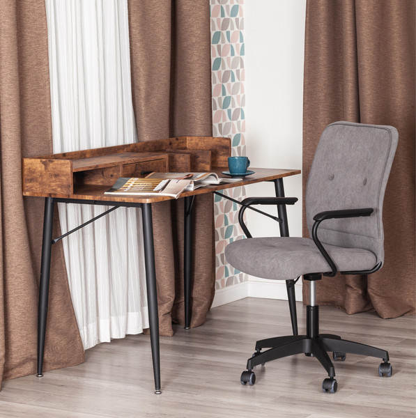 Изображение товара Кресло офисное Tetchair Wind флок (серый)
