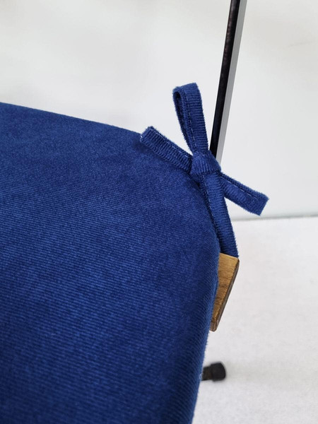 Изображение товара Подушка на стул MATEX Aria / 60-475 (темно-синий)