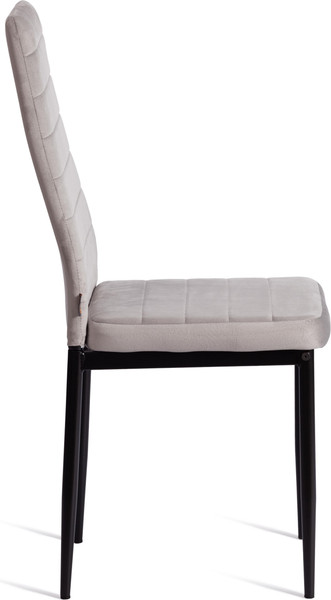 Изображение товара Стул Tetchair Easy Chair металл/флок 41x52x96 (светло-серый HLR14/черный)