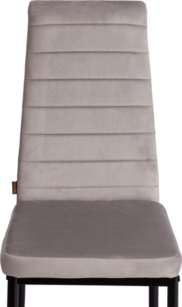 Изображение товара Стул Tetchair Easy Chair металл/флок 41x52x96 (светло-серый HLR14/черный)