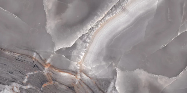 Изображение товара Плитка Maimoon Ceramica HG Glossy Opera Onyx Grey (800x1600)