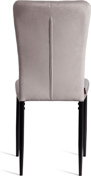 Изображение товара Стул Tetchair Verter металл/флок 41x52x95 (светло-серый HLR14/черный)