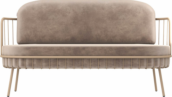 Изображение товара Диван Sheffilton SHT-SF8 (латте/кофейный)