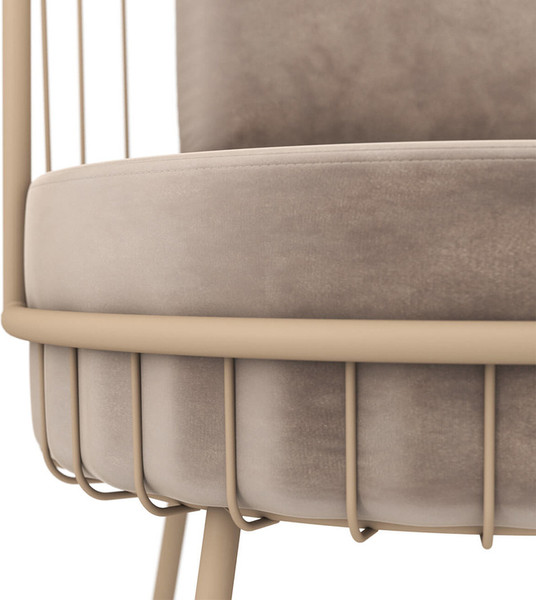 Изображение товара Диван Sheffilton SHT-SF8 (латте/кофейный)