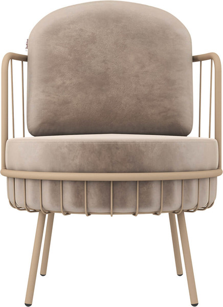 Изображение товара Кресло мягкое Sheffilton SHT-AMS123 (латте/кофейный)