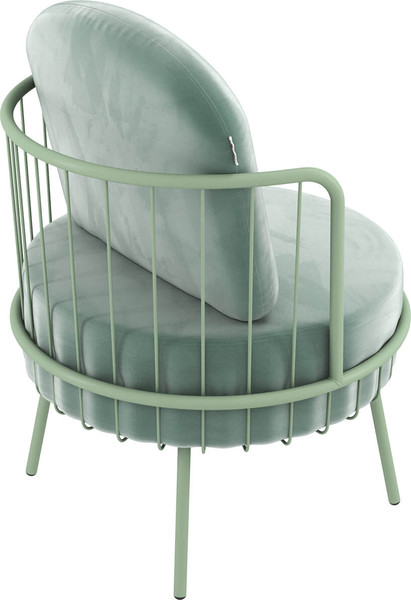 Изображение товара Кресло мягкое Sheffilton SHT-AMS123 (нежная мята/мятный)