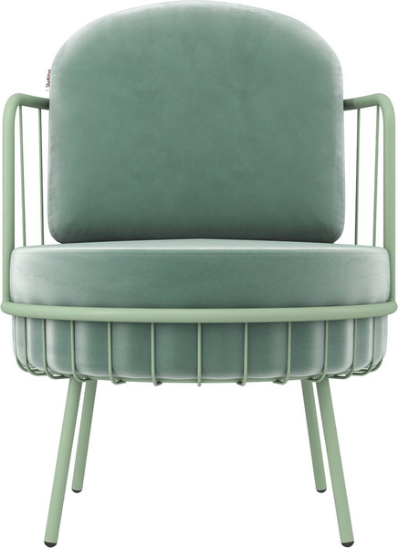 Изображение товара Кресло мягкое Sheffilton SHT-AMS123 (нежная мята/мятный)