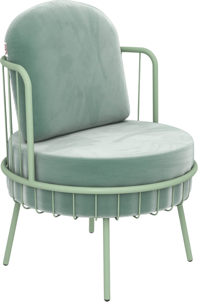 Изображение товара Кресло мягкое Sheffilton SHT-AMS123 (нежная мята/мятный)