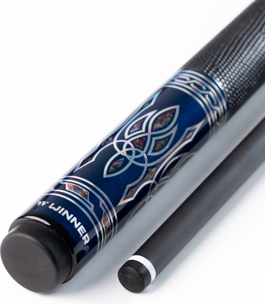 Изображение товара Кий Winner Weekend Carbon 001 2-pc / 18.001.57.0 (черный/синий)