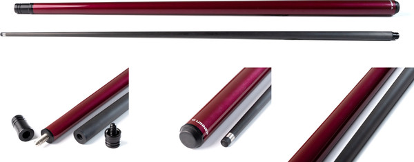 Изображение товара Кий Winner Weekend Carbon 006 2-pc / 18.006.52.0 (красный/черный)