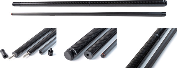 Изображение товара Кий Winner Weekend Carbon Break Jump 011 2-pc / 18.011.57.0 (черный)