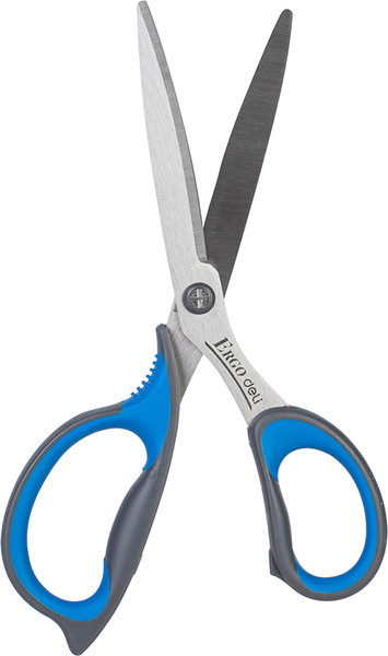 Изображение товара Ножницы канцелярские Deli Ergo / 77760BLUE (синий/серый)