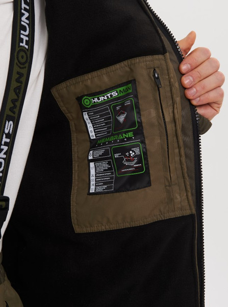 Изображение товара Костюм для охоты и рыбалки Huntsman Горка Люкс -10°C Хаки Breathable Camo (р.52-54/170-176)
