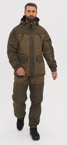 Изображение товара Костюм для охоты и рыбалки Huntsman Горка Люкс -10°C Хаки Breathable Camo (р.52-54/170-176)