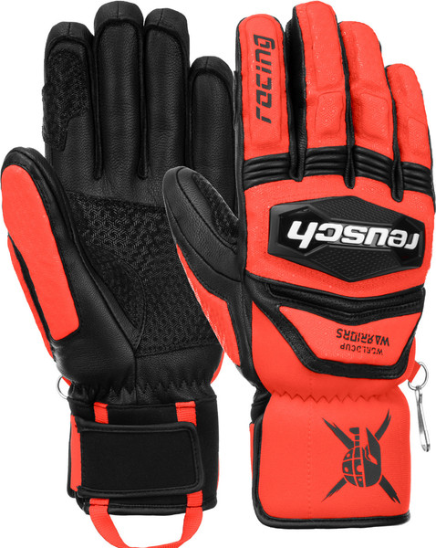 Изображение товара Перчатки лыжные Reusch Worldcup Warrior Sc / 6211115-7809  (р-р 10, Black/Fluo Red)