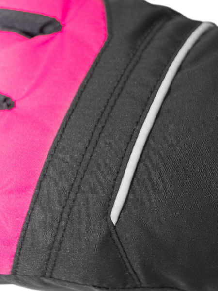 Изображение товара Перчатки лыжные Reusch Alan Junior / 6361115-7720 (р-р 5, Black/Pink Glo)