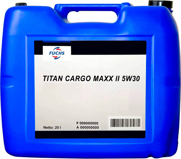 Изображение товара Моторное масло Fuchs Titan Cargo Maxx II 5W30 / 602011466 (20л)