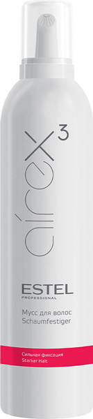 Изображение товара Мусс для укладки волос Estel Airex сильная фиксация (300мл)