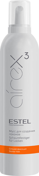 Изображение товара Мусс для укладки волос Estel Airex сильная фиксация для создания локонов (300мл)