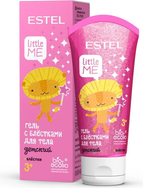 Изображение товара Гель для тела детский Estel Little Me с блестками (60мл)