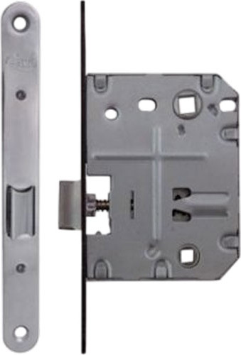 Изображение товара Ручка дверная Lorena 400SN/70 завертка (белый никель, механизм С70)