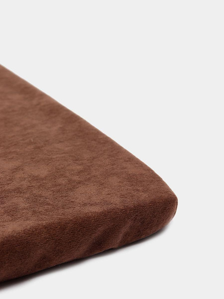 Изображение товара Подушка на стул MATEX Velours Cuadro / 37-408 (коричневый)