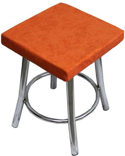 Изображение товара Подушка на стул MATEX Velours Cuadro / 37-415 (коралловый)