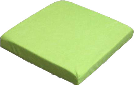 Изображение товара Подушка на стул MATEX Velours Cuadro / 37-446 (фисташковый)