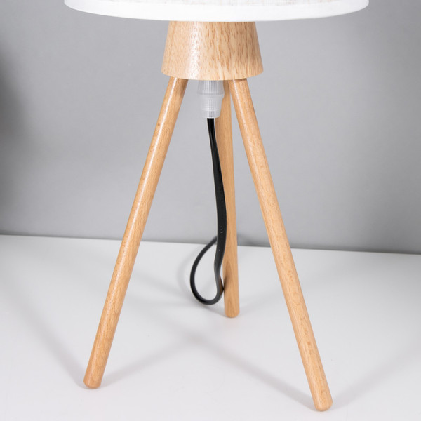 Изображение товара Прикроватная лампа Risalux Илария 7828501 (светлое дерево)