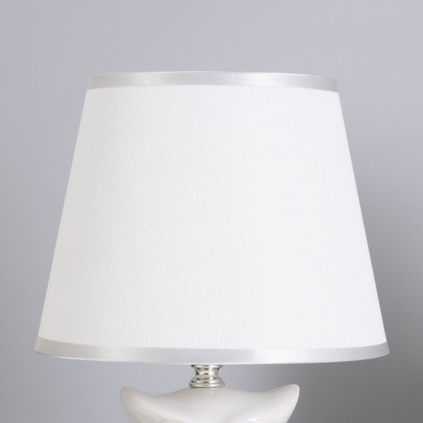 Изображение товара Прикроватная лампа Risalux 16280/1WT+CR / 5354720 (белый/хромовый)