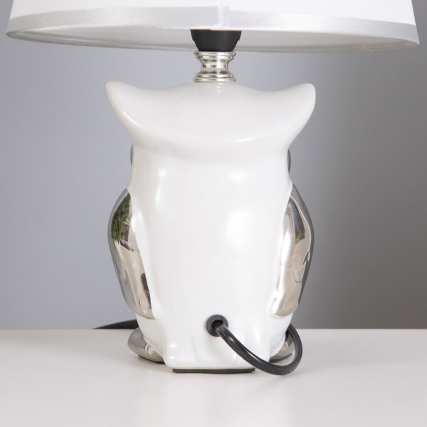 Изображение товара Прикроватная лампа Risalux 16280/1WT+CR / 5354720 (белый/хромовый)