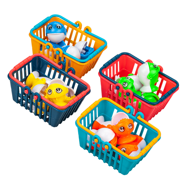 Изображение товара Развивающий игровой набор Solmax&Kids Рыбалка Парк аттракционов / HW99222 (коралловый)