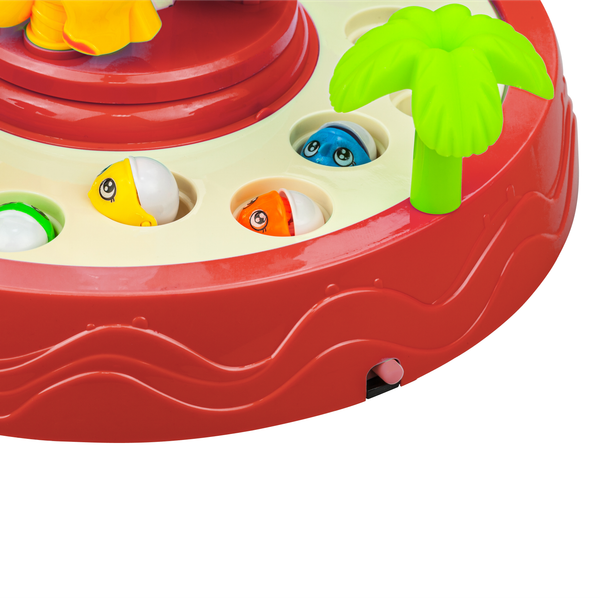 Изображение товара Развивающий игровой набор Solmax&Kids Рыбалка Парк аттракционов / HW99222 (коралловый)