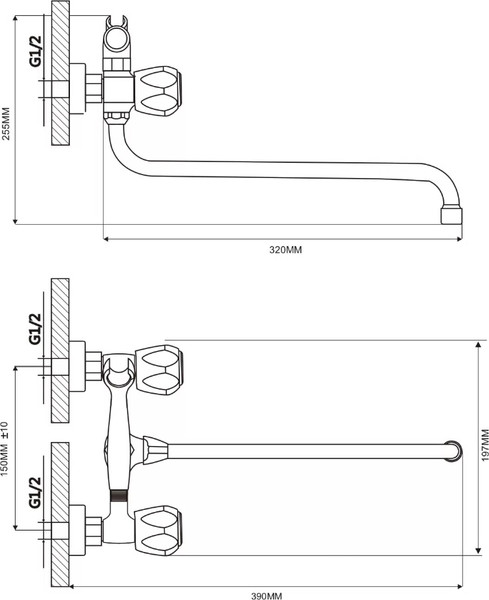 Изображение товара Смеситель No Brand NNF-0016