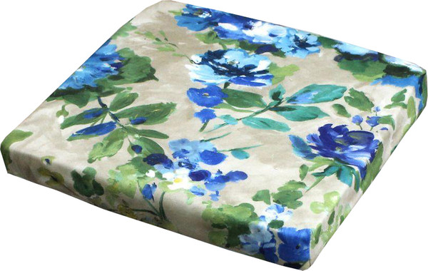 Изображение товара Подушка на стул MATEX Cuadro Concept. Акварель / 41-900 (голубой/зеленый)