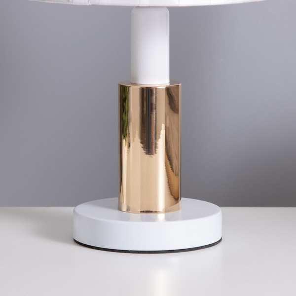 Изображение товара Прикроватная лампа Risalux Лида 10603475 (белый/золото)