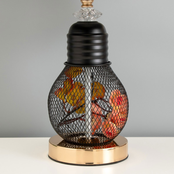 Изображение товара Прикроватная лампа Risalux Маркелла 7985163 (черный/золото)