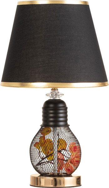 Изображение товара Прикроватная лампа Risalux Маркелла 7985163 (черный/золото)